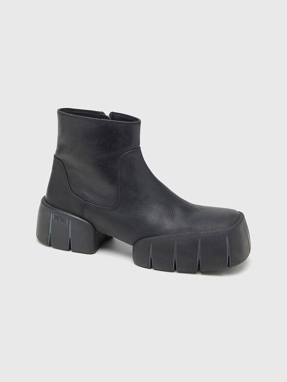 D-TEX leather ankle boots - 4