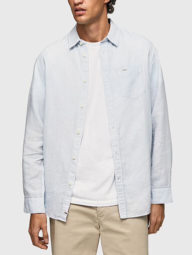 PARKER shirt in linen blend - 5