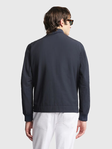 Dark blue transitional jacket - 3