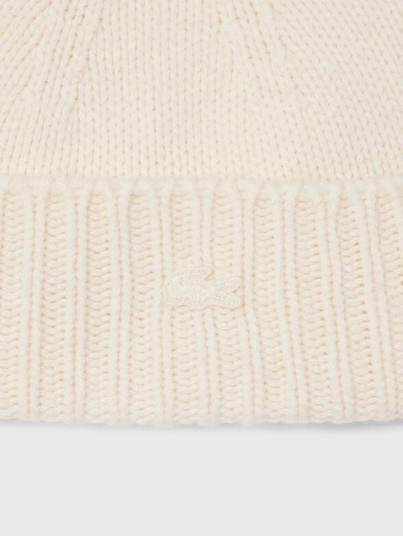 Knitted wool hat - 2