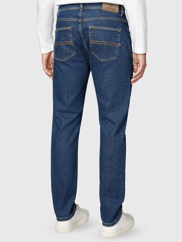 Slim jeans with logo patch - 2