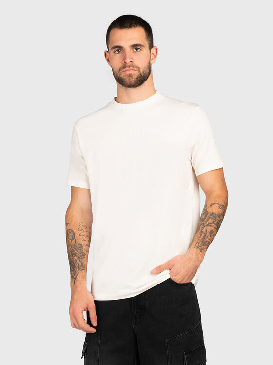 Тениска с лого детайл  - 1