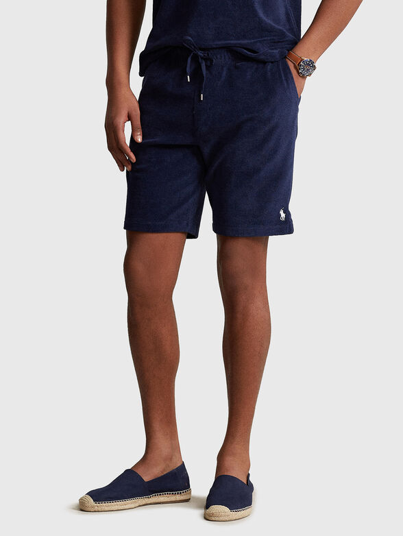 ATHLETIC dark blue shorts - 0