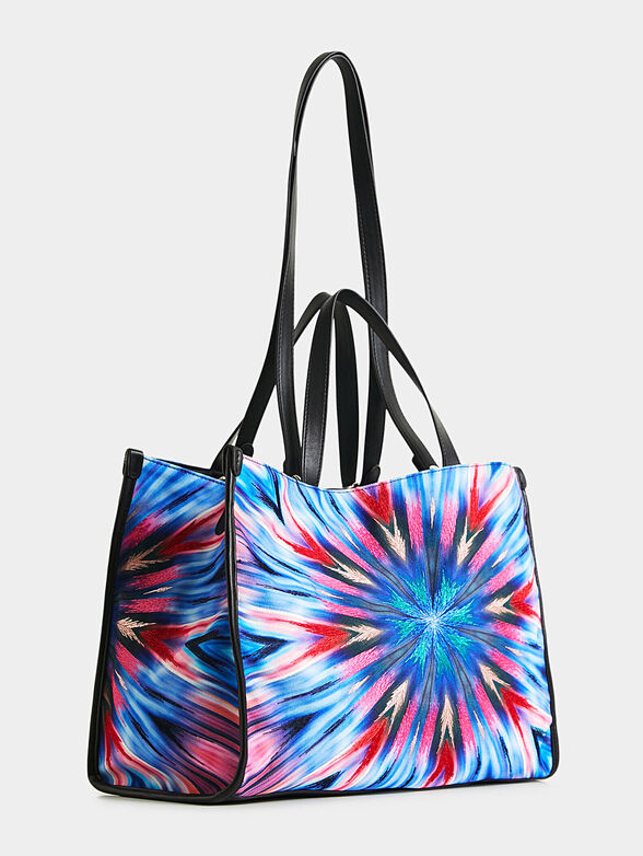 2 in 1 bag with multicolor print - 3