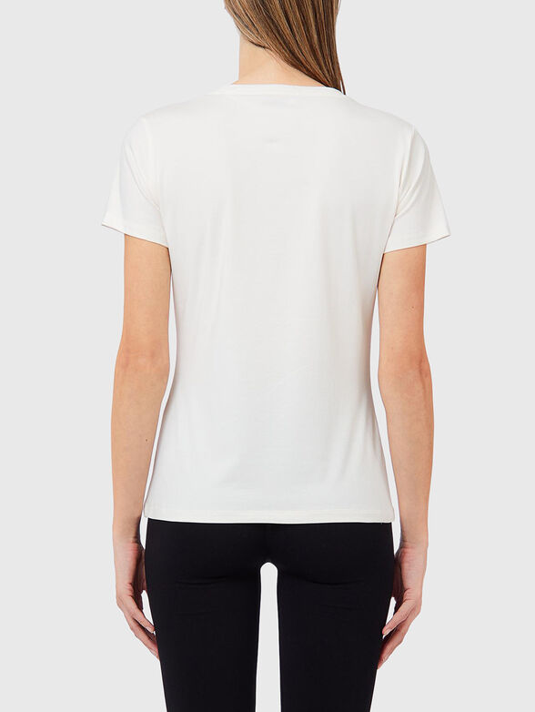 White T-shirt with print - 2