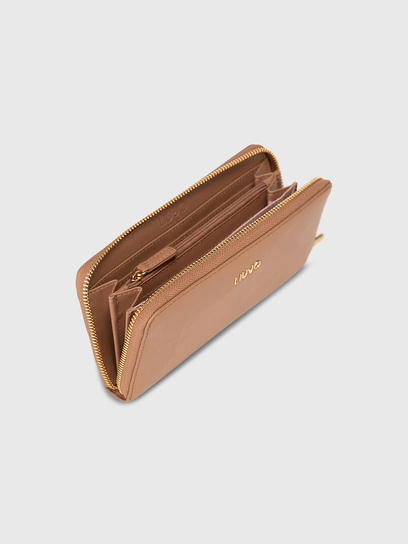 Logo detail black wallet  - 3