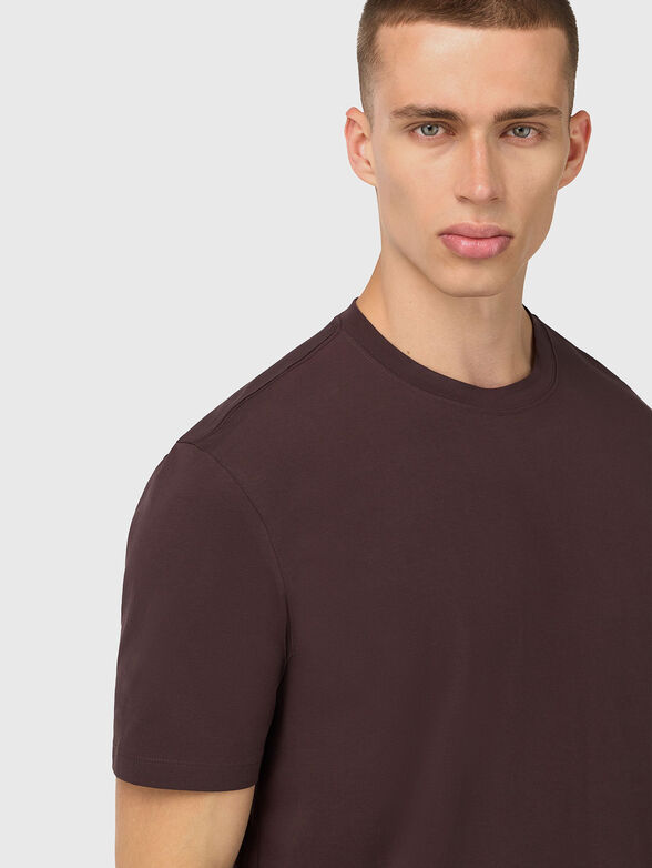 Pima cotton crew neck T-shirt - 4