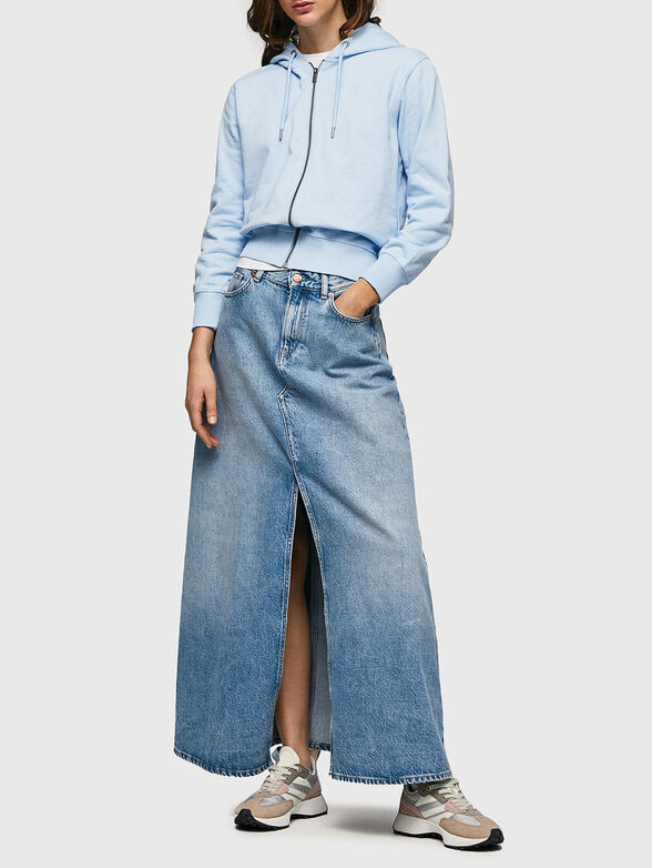 WHITNEY blue sweatshirt - 2