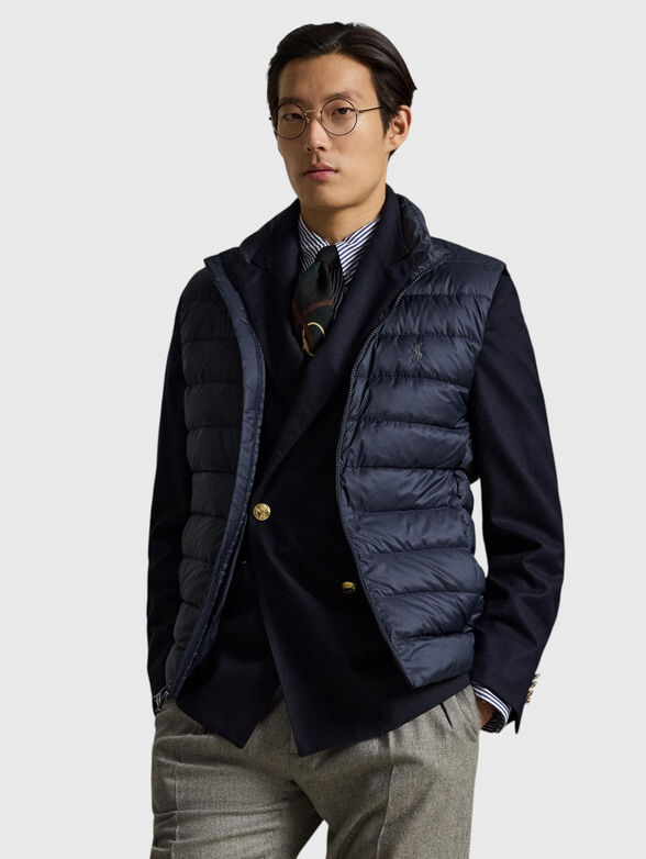 Quilted down vest - 1
