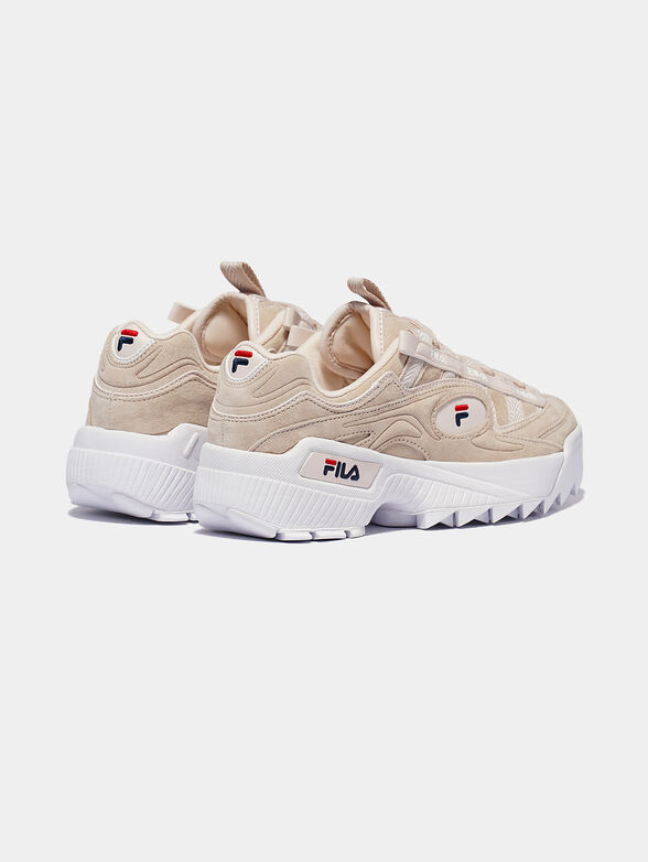D-FORMATION S Suede runners - 2