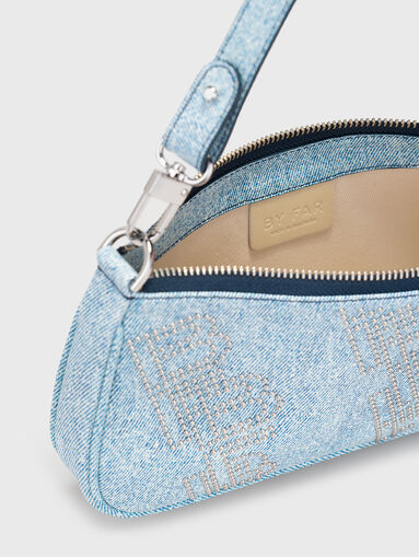 Leather bag with caps - 5