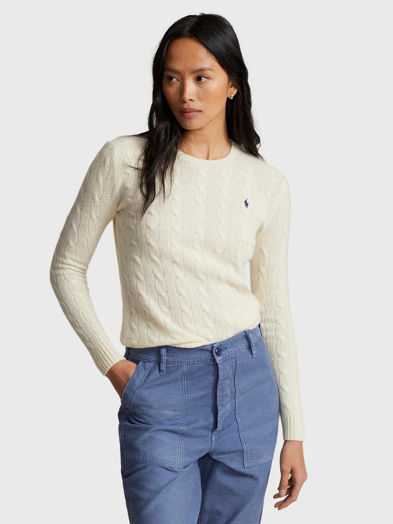 JULIANNA sweater in wool blend brand POLO RALPH LAUREN Globalbrandsstore en
