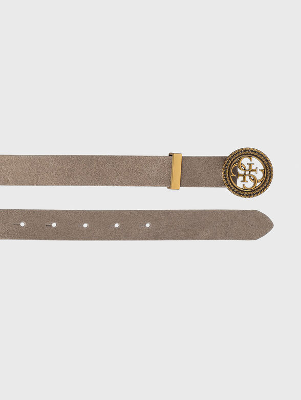 Belt with 4G logo buckle - 2