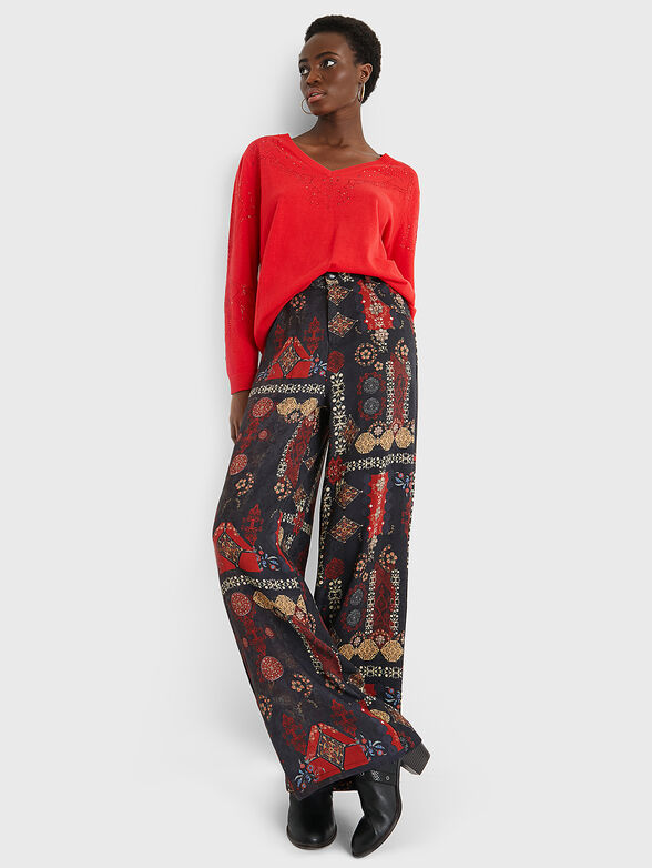 GANTE Sweater in red color - 2