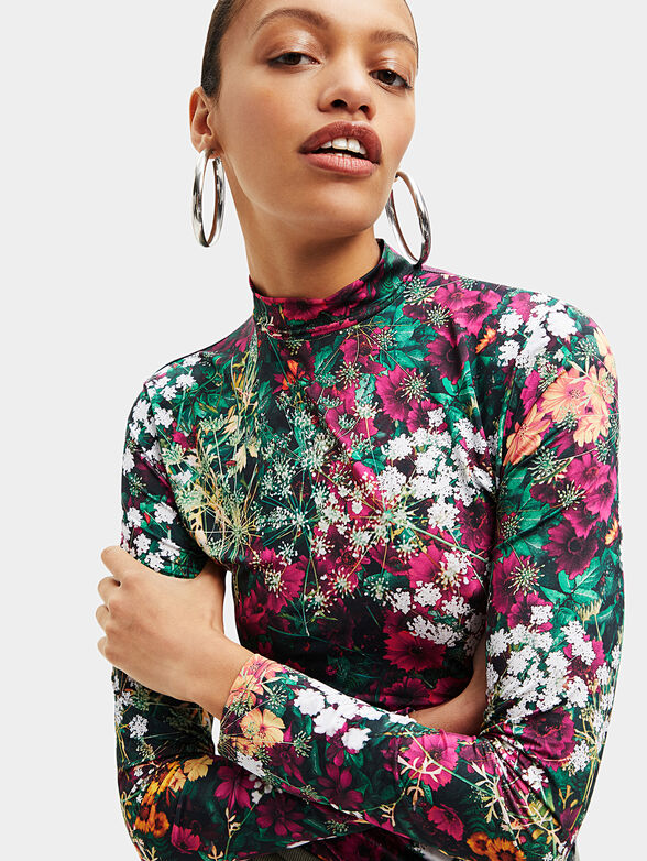 GARDEN body with floral print - 4