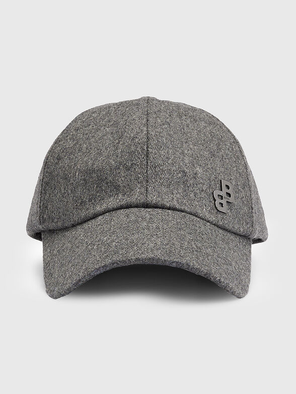 ZED cap with visor from wool blend - 1