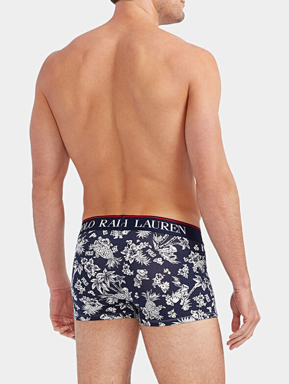Boxer trunks with print - 4