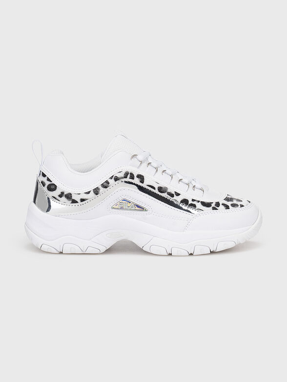 Sneakers STRADA A in black with print - 1