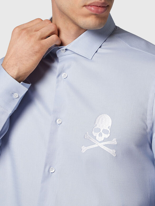 SUGAR DADDY black cotton shirt  - 3