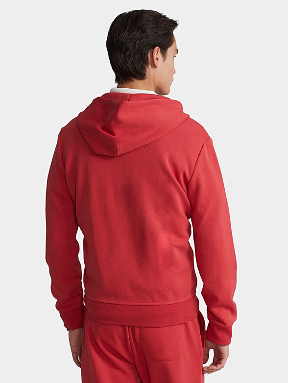 Hooded sweatshirt and zipper - 3