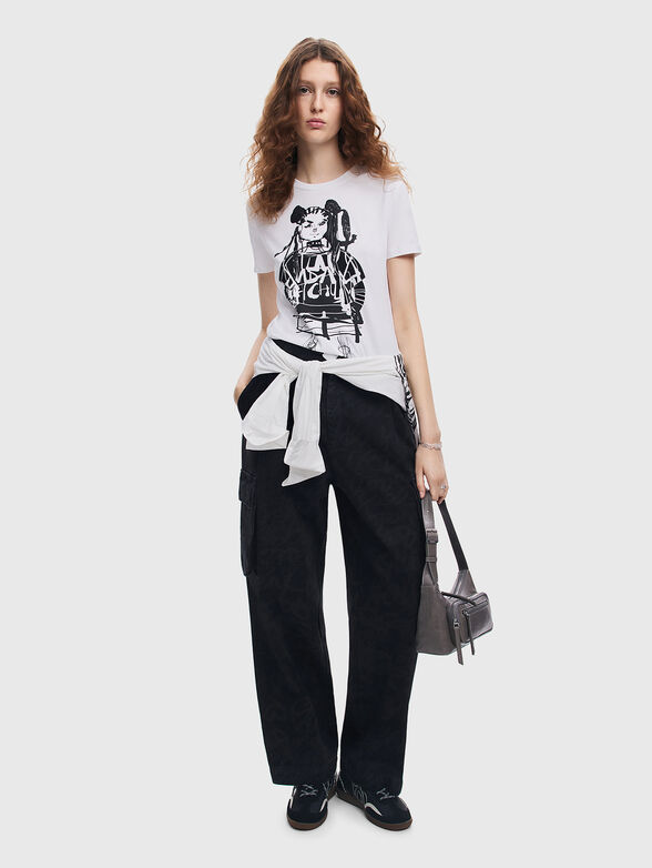CHOI LACROIX T-shirt with graphic print - 4