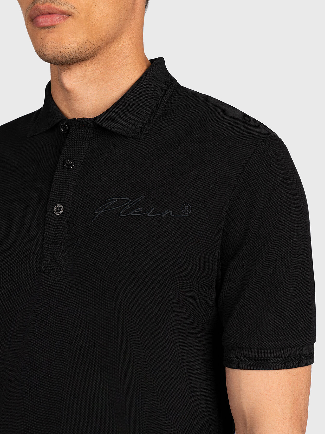 Polo shirt with signature brand PHILIPP PLEIN