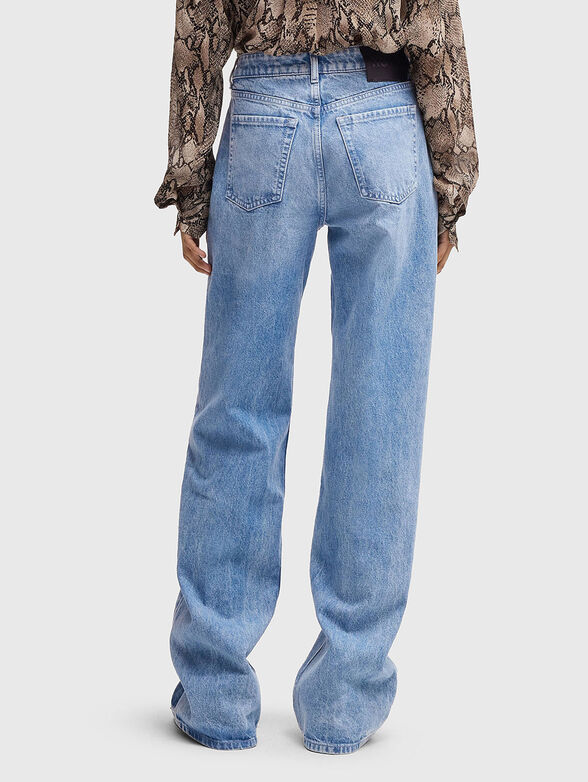 High waisted straight fit jeans - 2