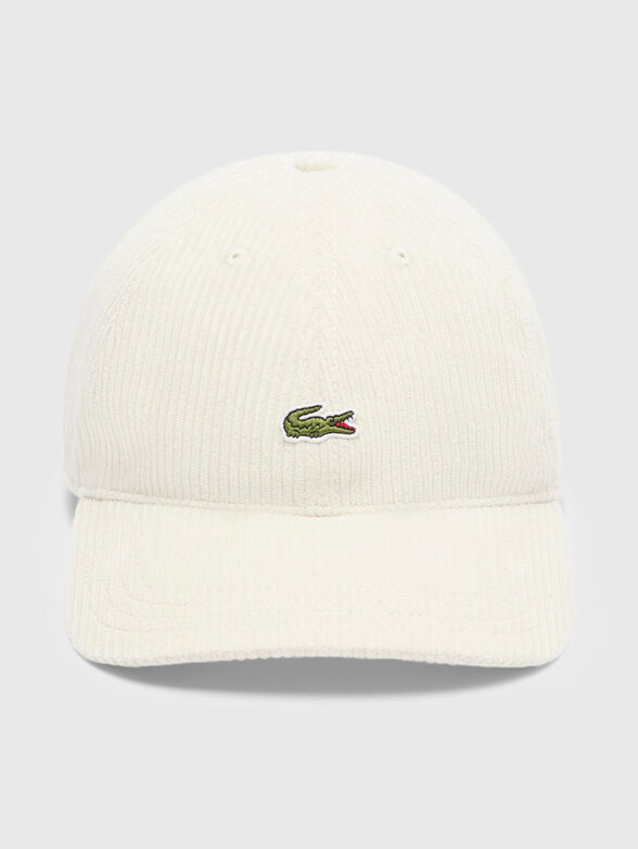 Baseball cap in ecru - 3