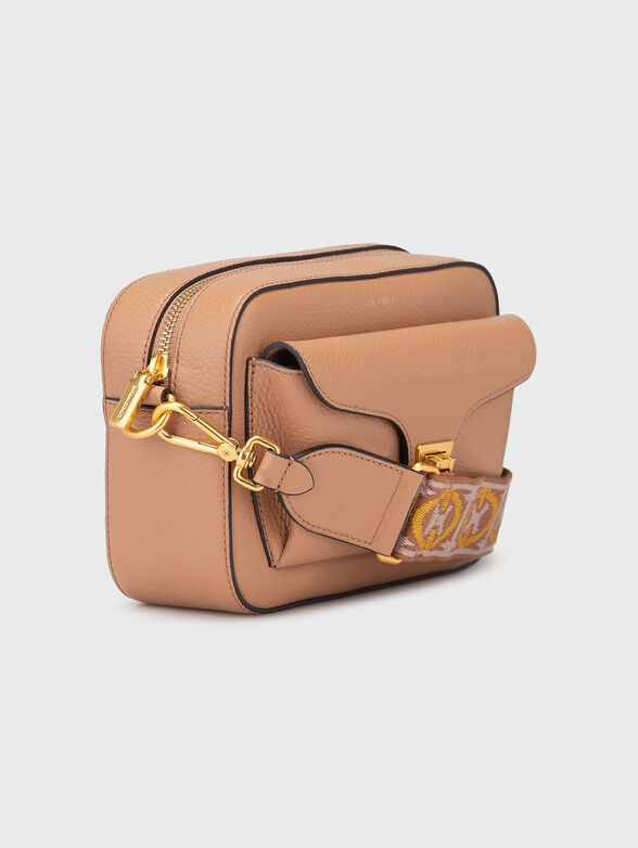 Crossbody bag with accent strap - 4