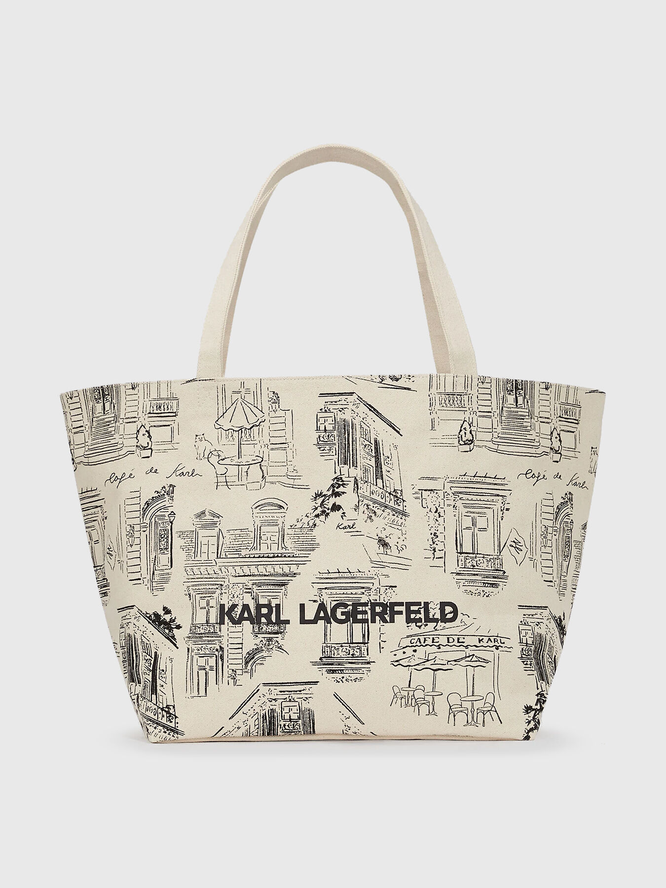 KARL LAGERFELD X JORGE PARRA shopper bag brand Karl Lagerfeld