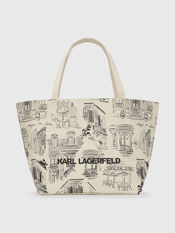 KARL LAGERFELD X JORGE PARRA shopper bag - 1