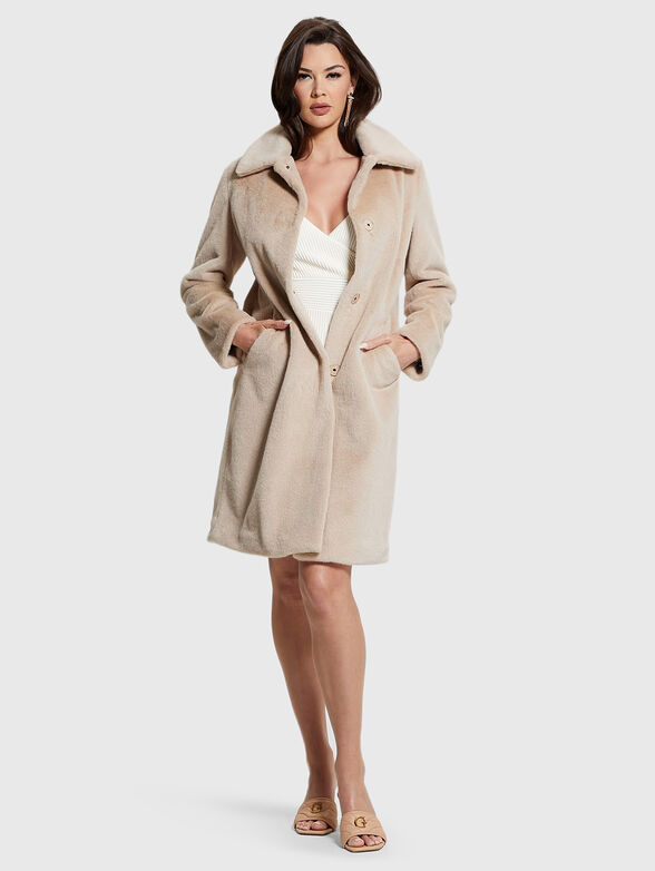 SIMONNE faux fur coat - 6