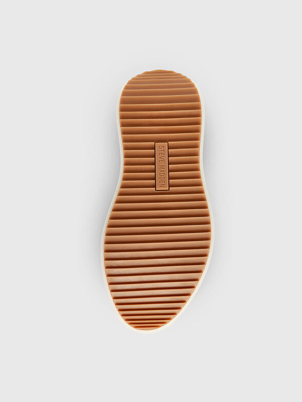 DOUBLETAKE sneaker in beige on platform - 5