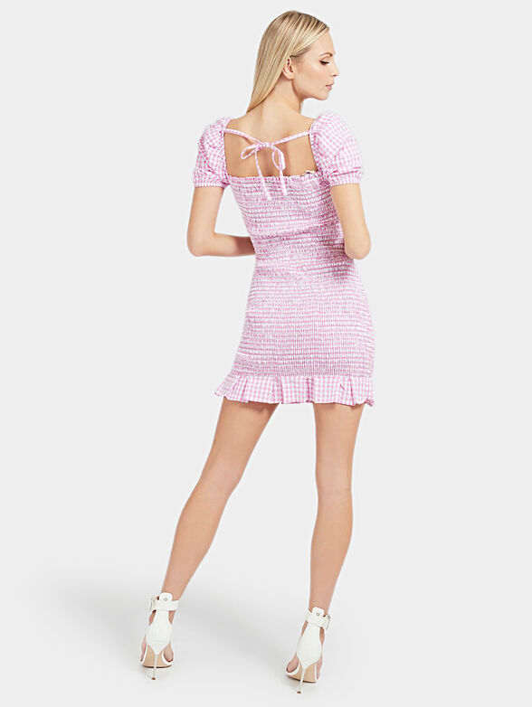 AIDA Dress with check print - 2