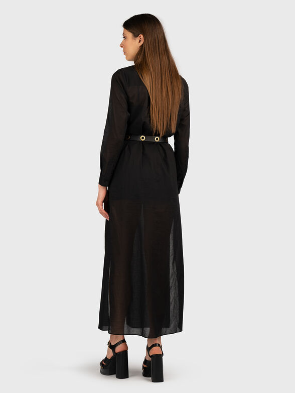 Maxi dress with slit - 2