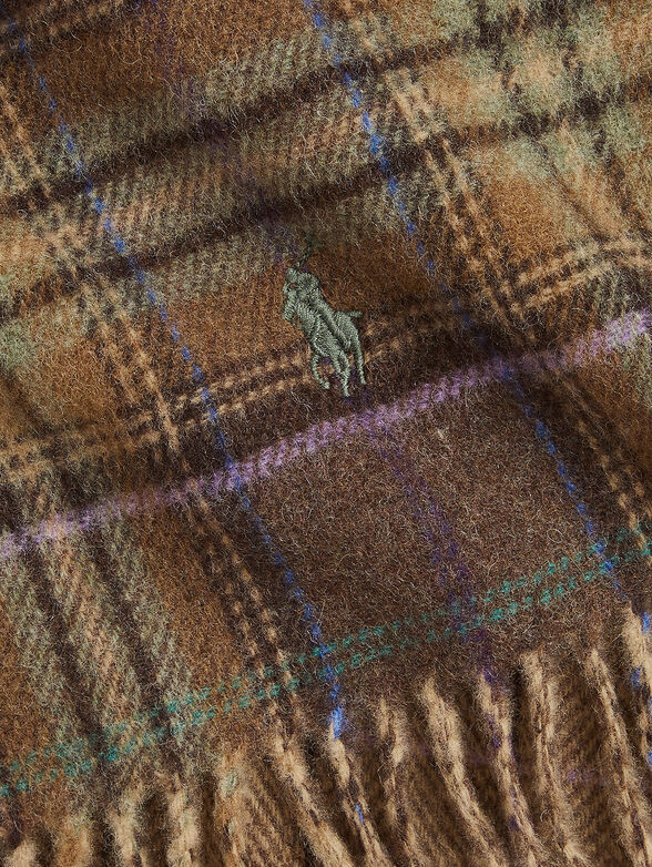 Plaid scarf logo - 2