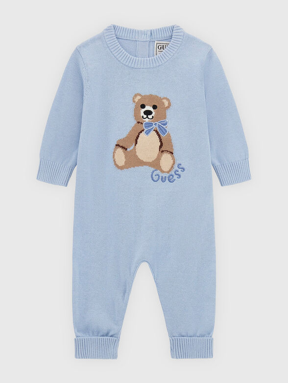 Light blue jumpsuit - 0