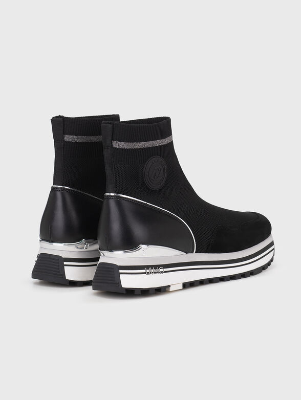 MAXI WONDER 66 black slip-on shoes - 3