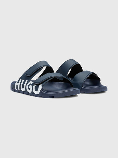 EVANDER slippers with logo - 3