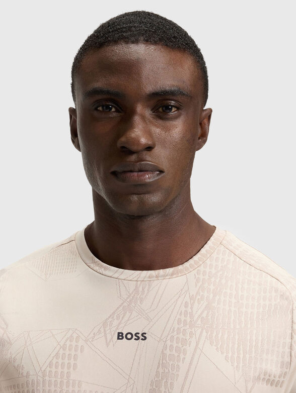 T-shirt with print and logo - 4