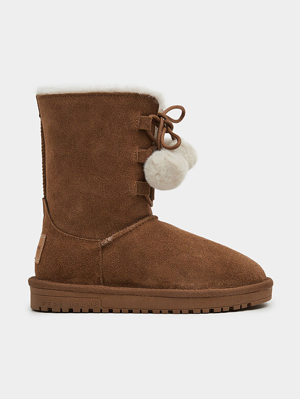 DISS GIRL TASSEL suede boots - 1