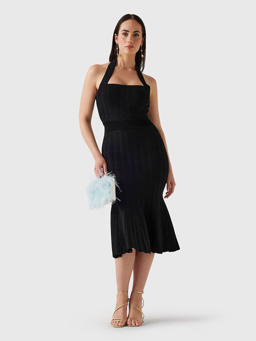 SOFIE halter neck midi dress