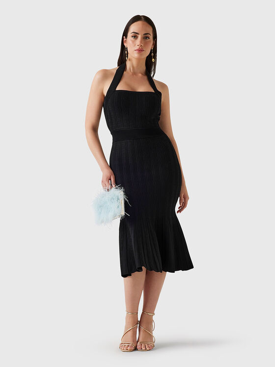 SOFIE halter neck midi dress - 1