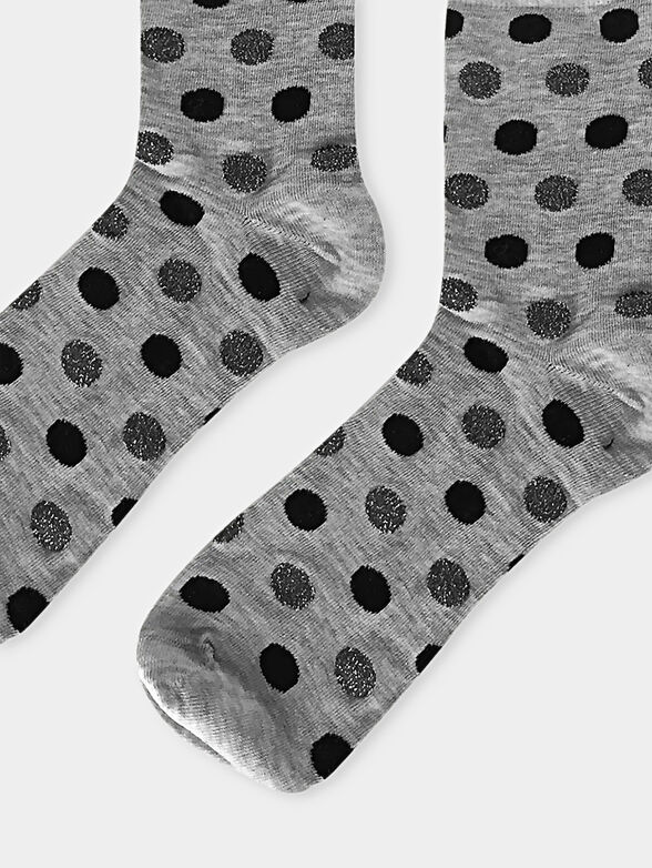EASY LIVING socks with dot print - 2