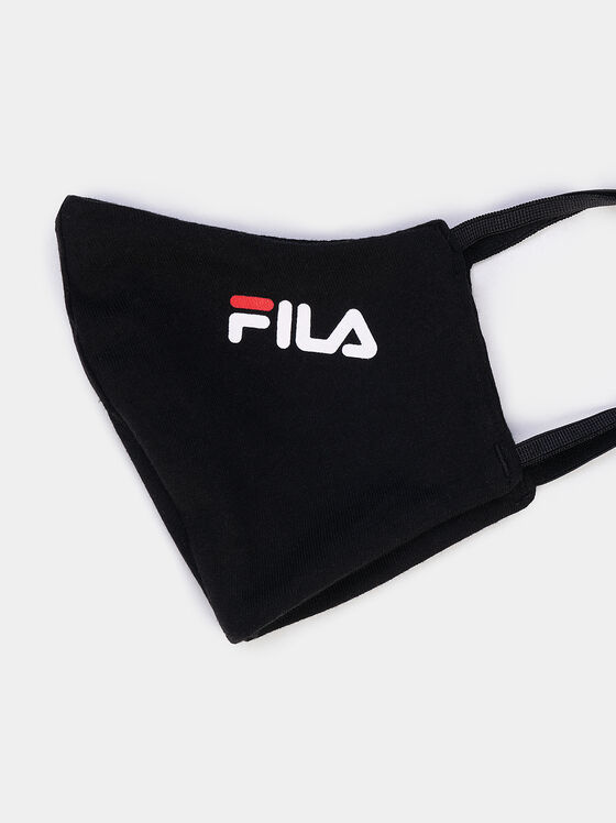 Unisex mask in black color with logo - 1