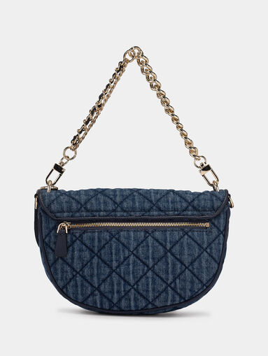 GILLIAN denim bag with quilted effect - 3