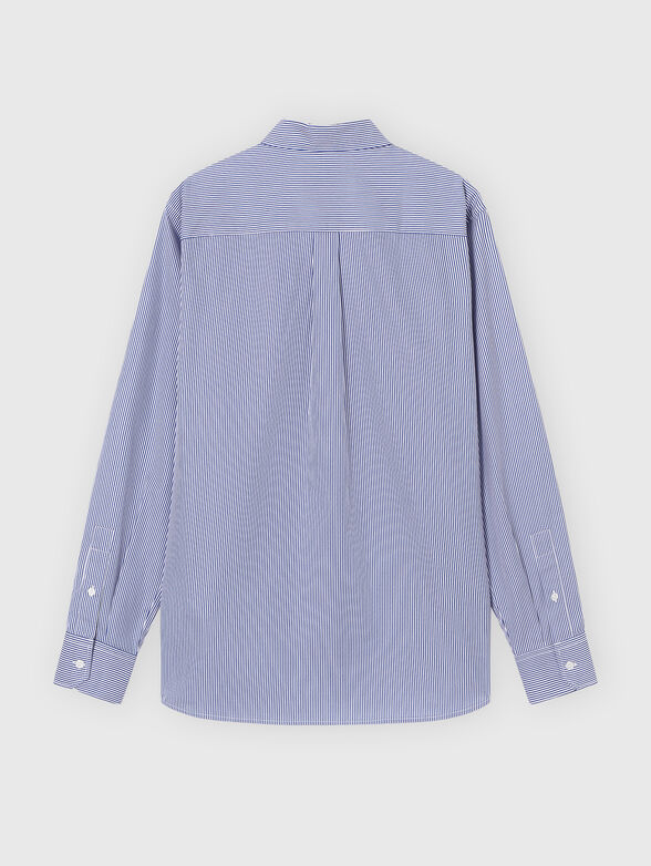Striped shirt in cotton - 3