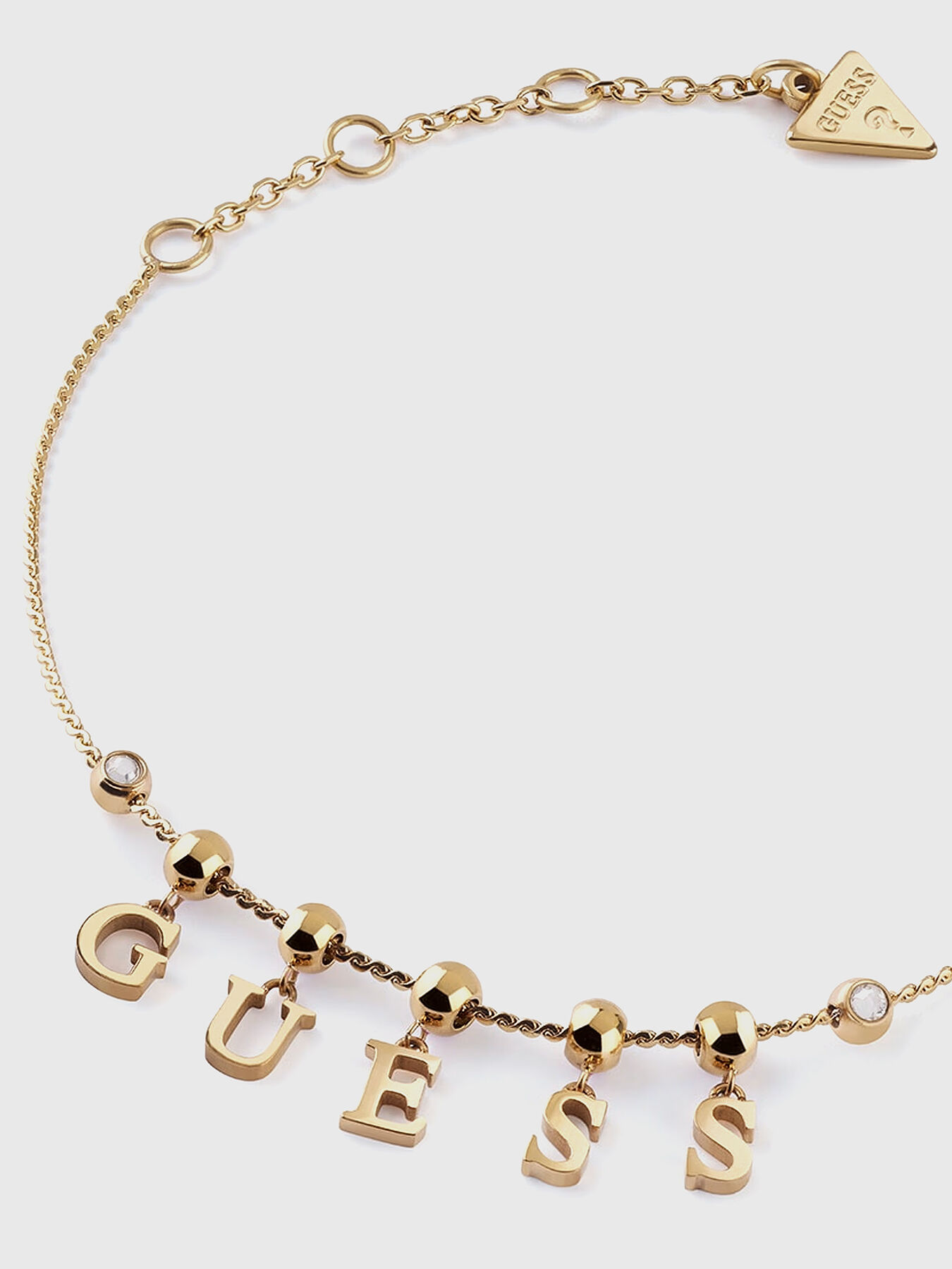 Guess gold charm bracelet discount