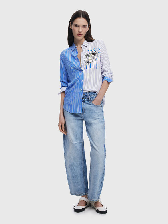 PERFECT RIDE stripe shirt - 2