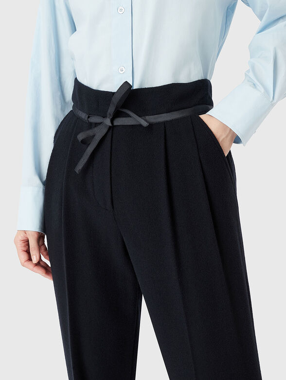 Wool and cashmere trousers - 3